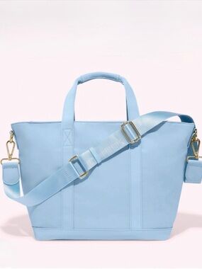 Stoney Clover Lane Periwinkle Blue Carryall Mini Tote NWT